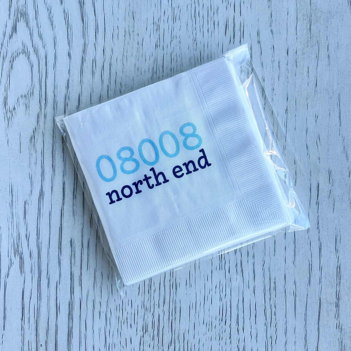 Zip Code Cocktail Napkins