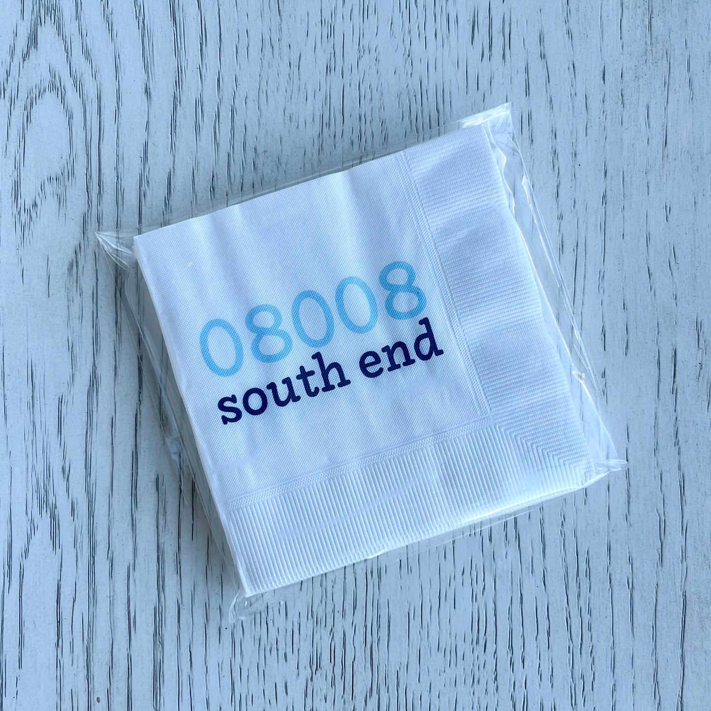 Zip Code Cocktail Napkins