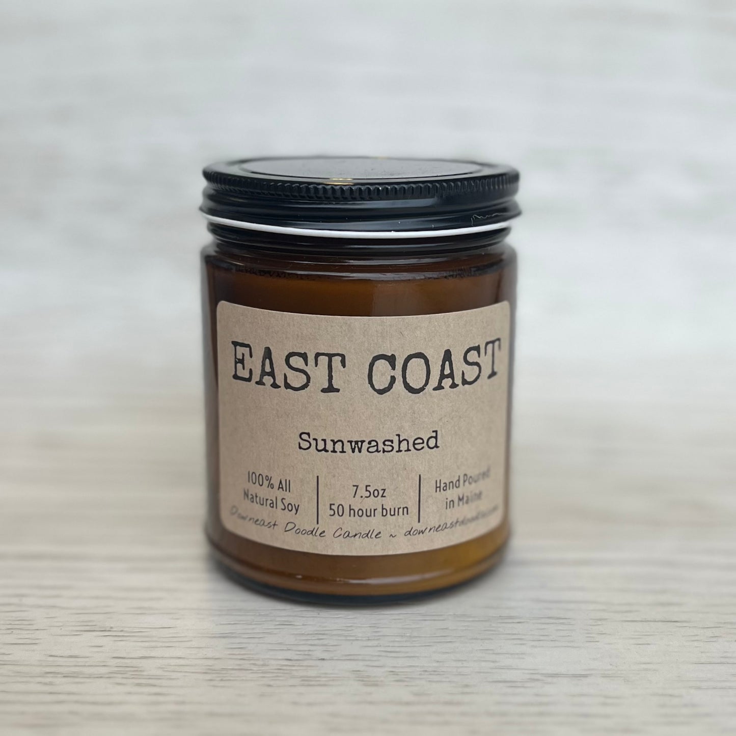 Downeast Doodle Natural Soy Candle