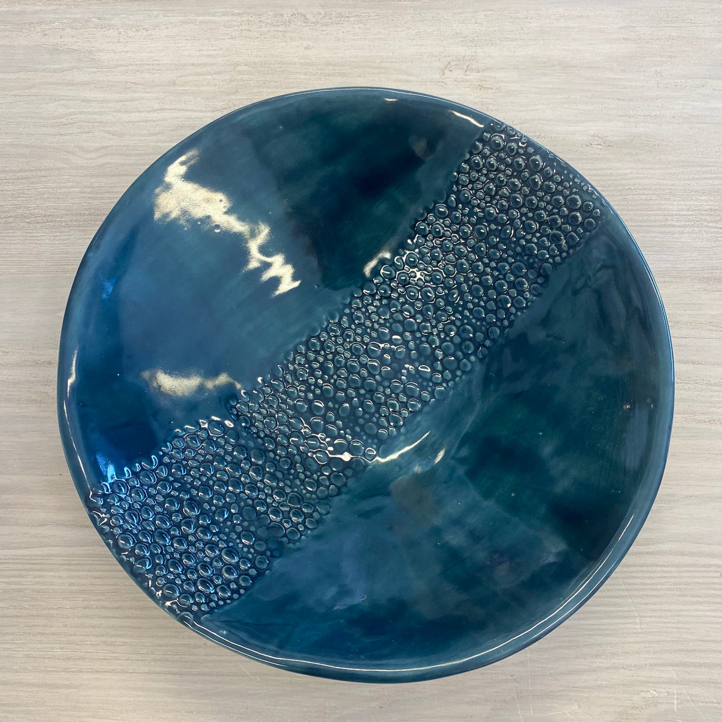 Mudgirls Studios - Blue Large Serving Bowl