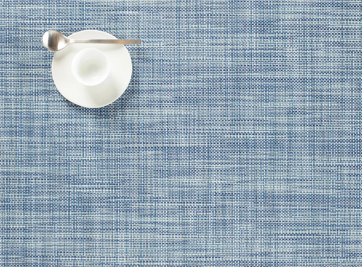 Chilewich Mini Masket Weave Placemat - Chambray